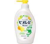 Bomba de aroma a cítricos frescos KAO Biore u Biore u 480 ml de uso general (Bioré II) Jabón corporal Aplique una cantidad adecuada sobre una toalla o esponja húmeda, haga espuma.