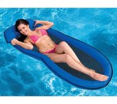 Colchón inflable para piscina semisumergido