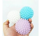 Bola de lavandería grande, bola de limpieza, bola mágica antienredos, bola secadora, secado acelerado púrpura