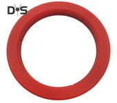Anillo de vapor de silicona Grouphead de fácil instalación de 8 mm Anillo de vapor para cafetera espresso profesional resistente al calor para máquina de espresso Grouphead E61 rojo