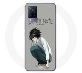 Coque - Vivo - v21 5G - Anime Death Note Ryuzaki - Souple - Gris