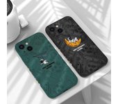 Funda de silicona suave con diseño creativo de astronauta para iPhone 16 Pro, 15 Pro Max, 14 Pro, 13, 12, 11, X, XR, XS, 8, 7 Plus, SE 2020 iPhone 13 Mini