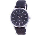 Reloj Emporio Armani Renato con esfera negra y cuarzo AR80039 para hombre negro