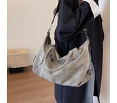 Bolso de mano vintage ligero de gran capacidad para viajes de negocios, bolso de hombro para deportes al aire libre y fitness. negro