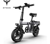 E-bike impermeable batería de litio movilidad bicicleta eléctrica 14 pulgadas 10AH batería 25 KM/H Mini bicicleta eléctrica plegable 350W48V10AH