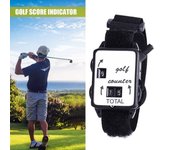 Pulsera práctica para contar putts y golpes de golf, contador de dígitos, reloj para contar puntajes de golf