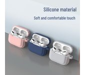 Funda protectora de silicona suave para auriculares AirPods Pro de 1.ª, 2.ª, 3.ª y 4.ª generación AirPods Pro