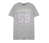 barbie Camisón de manga corta para mujer/señora 59 Sports Club S gris