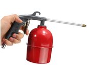 Pistolas de limpieza para motores de automóviles, pistolas pulverizadoras de aire con disolvente, herramienta de sifón desengrasante, pistolas de agua a alta presión, accesorios para el cuidado del motor del automóvil rojo