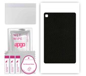 apgo skin sticker film foil vinyl for the BACK compatible with Smasung Galaxy Tab S6 Lite Wifi SM-P613, scratch-resistant, easy to install - Matrix