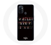 Coque pour Oppo A53 Stranger Things Affiche Friends Don't Lie Joyeux noël