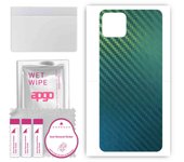 Adhesivo protector trasero apgo compatible con Honor Play 20, lámina de vinilo - Patrón Camaleón de Carbono CAKA1