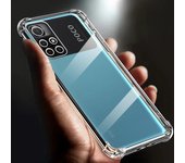 Funda de teléfono de TPU suave transparente a prueba de golpes con bolsa de aire engrosada para Xiaomi Poco M4 Pro 5G, funda trasera transparente, funda M4pro for POCO M4 Pro 5G transparente