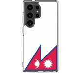 Coque Téléphone Drapeau du Népal Samsung Galaxy S24 Ultra