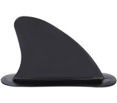 Aletas de seguimiento de quilla de PVC negro resistente para tablas de surf, kayaks, canoas y botes de remos