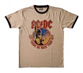 Camiseta unisex para adultos AC/DC Let There Be Rock Tour 1977 XL arena