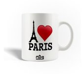 Mug en Céramique I Love Paris France