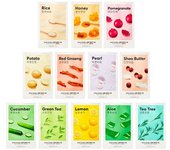 MISSHA Airy Fit Sheet Mask 19g * 12 Tipos [juego]