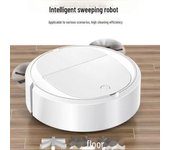Mini robot aspirador transfronterizo: Máquina automática de succión, barrido y fregado para la limpieza del hogar 8016 battery type blanco