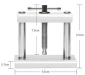 Juego de herramientas de prensa de reloj con 12 moldes, cierre de caja trasera de reloj para cerrar la tapa del reloj, batería de reloj with 12 Molds