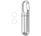 Funda para tableta con llavero, portátil, impermeable, de acero inoxidable, para acampar al aire libre y viajar. S