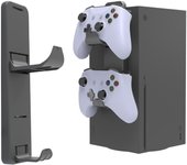 Consolas de juegos Soporte lateral para consolas de juegos Soporte lateral delgado para controladores Soporte lateral para auriculares negro