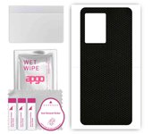 apgo Protective Skin Sticker for the back compatible with Realme V23, Wrap Film, Foil, Vinyl - Pattern Matrix