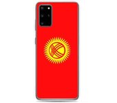 Coque Téléphone - Samsung - Galaxy S24 - Drapeau Kirghizistan - Souple - Multicolore