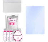 apgo Ultra-Clear 9H Hybrid protective glass compatible with Samsung Galaxy Tab S8 WiFi, flexible nano glass, great replacement for tempered glass, scr