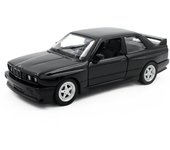 1/36 BMW M3 1987 Aleación Juguetes Coche Modelo Metal Diecasts Vehículos de juguete Auténtico Exquisito Interior Pull Back 2 Puertas Abiertas Regalo para Niños blanco