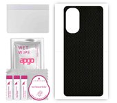 apgo Protective Skin Sticker for the back compatible with Motorola Moto G Stylus, Wrap Film, Foil, Vinyl - Pattern Matrix