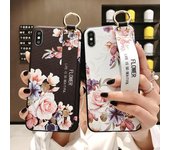 Funda para Samsung Galaxy S9 S10 S20 FE S21 ultra A52 A51 A31 A12 A72 A32 A20 A21s A50 A70 A71 Note 20 plus funda con correa para muñeca For S20 FE 5G verde