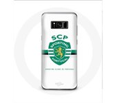 Coque Samsung Galaxy S8 scp sporting portugal fond blanc