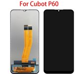 Pantalla LCD para Cubot P60 pantalla LCD de repuesto de montaje de digitalizador con pantalla táctil negro