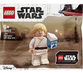 Bolsa de plástico con leche azul de Luke Skywalker LEGO 30625 blanco