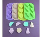Moldes de silicona con formas irregulares, moldes geométricos para tarta de queso, moldes de silicona para mini tartas, moldes de silicona para tartas 3D, moldes de chocolate aptos para lavavajillas. Liulian Strawberry