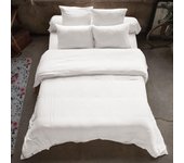 Housse de couette 240x260 cm en Gaze de coton Chantilly 240 x 260 cm blanco