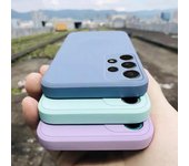 NUEVA funda de silicona líquida para Samsung Galaxy A71, A72, A22, A31, A32, A42, A50, A52, A21S, A13, A23, A33, A53, A54, A73 5G For A71(4G) beige