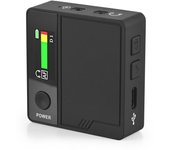 Cambiador de voz con micrófono incorporado, dispositivo portátil con pantalla a color y 11 efectos de sonido negro