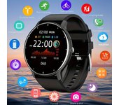 Reloj inteligente para mujer y hombre, reloj deportivo con pantalla táctil completa, resistente al agua IP67, Bluetooth, para mujer