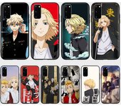 Funda DT25 Tokyo Revengers para Samsung A04, A14, A23, A34, A54, M23, M33, M52, M53, Realme 10, 9, C30S, C35, C55, VIVO Y02S, Y21, Y33S, Y51, X80 Pro, transparente Samsung A33 5G ciervo
