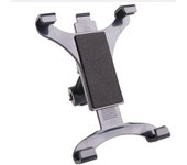 Soporte universal para tableta de coche, para iPad 2/3/4 Air Pro Mini de 7 a 11 pulgadas, rotación de 360 grados, para asiento trasero, reposamanos. negro