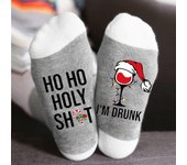 Calcetines de invierno para mujer Si puedes leer Esta Navidad es películas Frase Medias antideslizantes Regalos de Año Nuevo