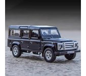 Simulación de coche de metal de 5 pulgadas, vehículo fundido a presión y de juguete, vehículo todoterreno Land Rover Defender, RMZ city 1:36 regalos modelo de aleación para niños