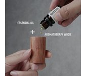 Difusor de aromaterapia con aceite esencial de madera Difusor de madera Fragancia ecológica Difusor de madera Ayuda refrescante para dormir en el hogar