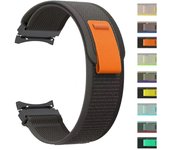 Correa Trail Loop para Samsung Galaxy Watch 6 5 Pro 45mm 5/4 44mm 40mm pulsera deportiva Samsung Galaxy Watch 4 Classic 46mm 42mm band Watch 6 negro/gris