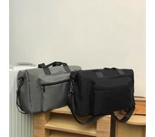 Bolsas de viaje Equipaje de mano para hombres y mujeres Bolsas deportivas de gran capacidad Bolsas de almacenamiento Al aire libre negro