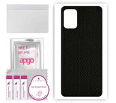 apgo Protective Skin Sticker for the back compatible with LG K62, Wrap Film, Foil, Vinyl - Pattern Matrix