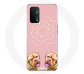 Coque pour Oppo A74 Dogue de Bordeaux symétrique photo