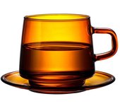 Taza de cristal de Color creativo, vaso con aislamiento térmico, taza de té expreso, cóctel, Vodka, vino, whisky, zumo, vaso de cristal